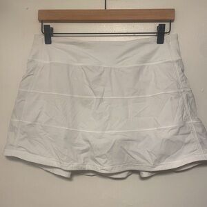 lululemon Women’s Pace Rival Mid-Rise Skort 8 - White